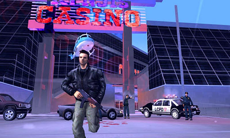 《侠盗猎车手3》是由美国rockstar公司发布的第一款以3d画面制作的gta